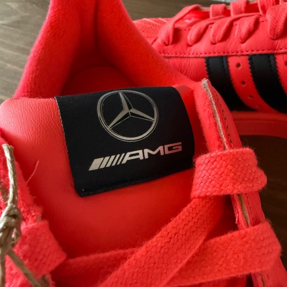 Adidas Superstar II Mercedes AMG Petronas F1 Red Black Shoes Mens Size 8